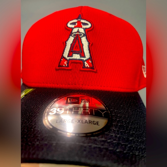 ANGELS TEAM CLASSIC 39 THIRTY STRETCH FIT BASEBALL CAP L/XL - Picture 3 of 9
